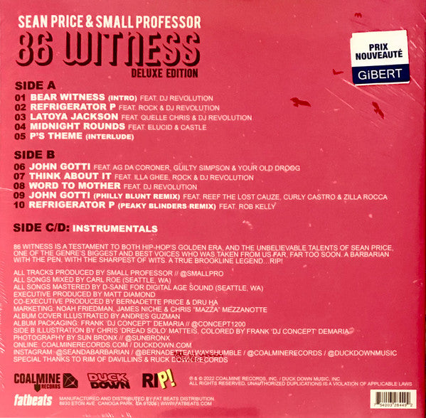 Sean Price and Small Professor - 86 Witness (Deluxe Edition)
