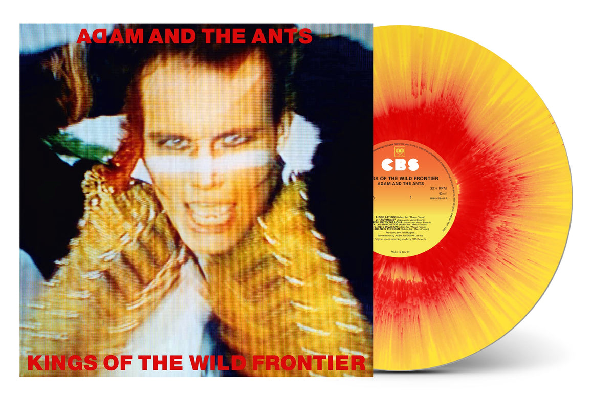 Adam and the Ants Kings of the Wild Frontier NAD2026 sunburst splatter vinyl LP