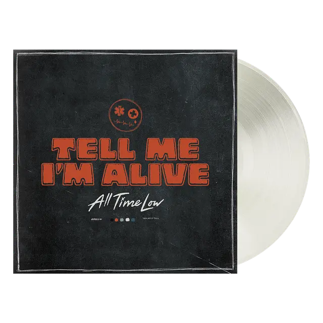 All Time Low - Tell Me I’m Alive white vinyl LP