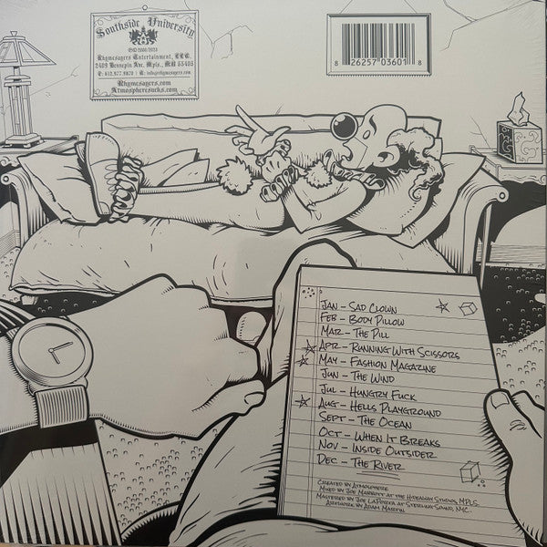 Atmosphere - Sad Clown Bad Dub II vinyl tracklist
