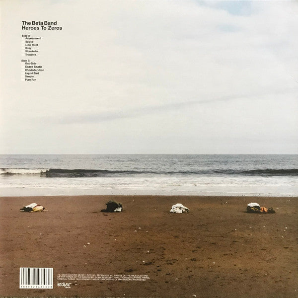 Beta Band - Heroes To Zeros vinyl LP tracklist