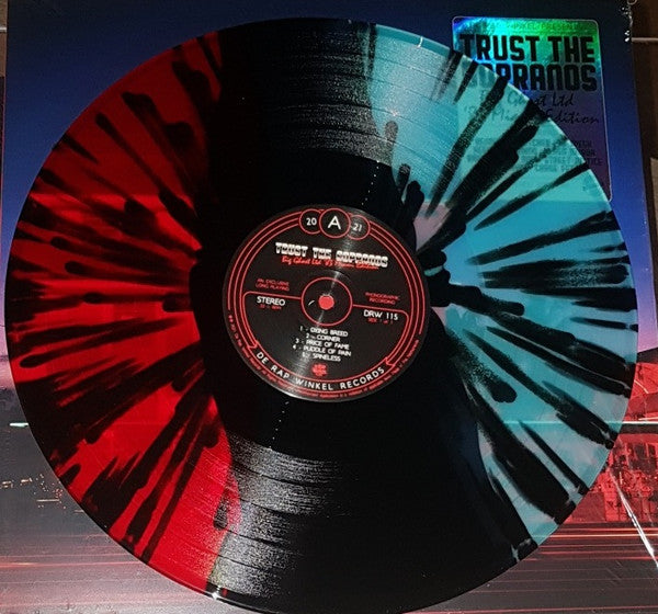 Big Ghost LTD Trust The Sopranos 83 Miami Edition blue and red splatter vinyl