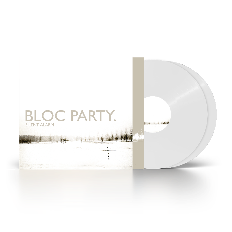 Bloc Party - Silent Alarm double white vinyl LP