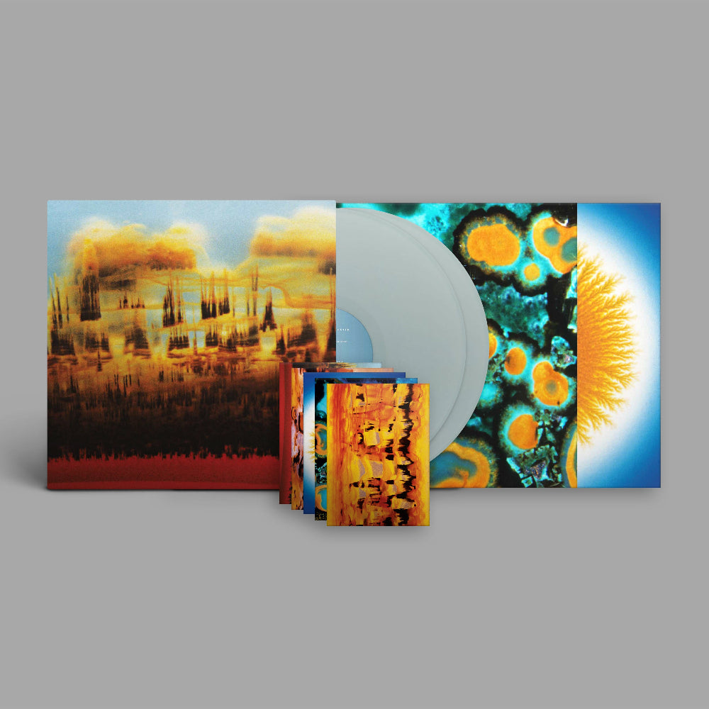 Bonobo - Distance In Static - Pastel blue 2x Vinyl LP inner sleeves and postcards