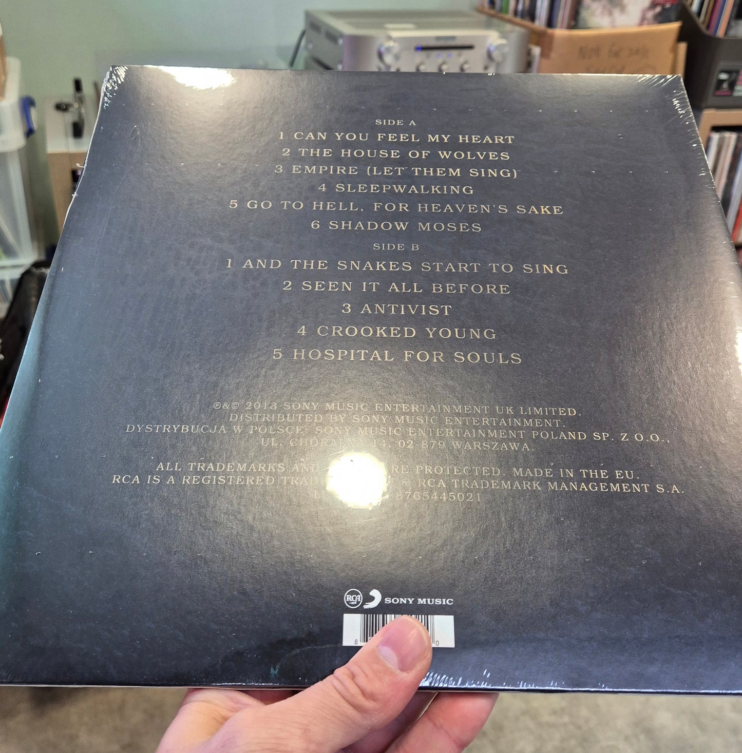 Bring Me The Horizon - Sempiternal vinyl LP tracklist