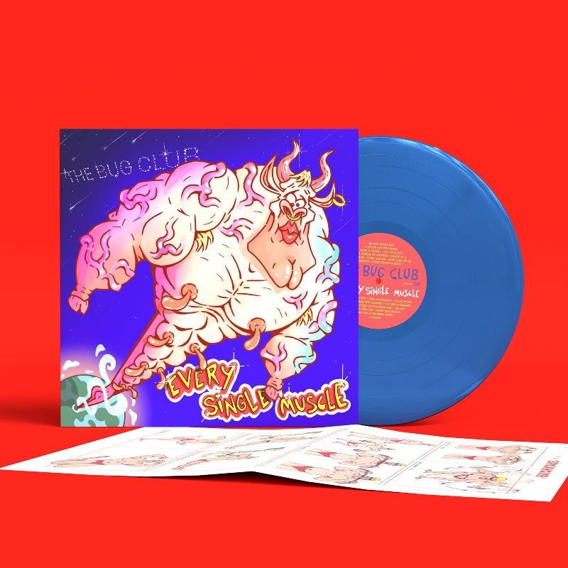 Bug Club - Every Single Muscle blue vinyl LP