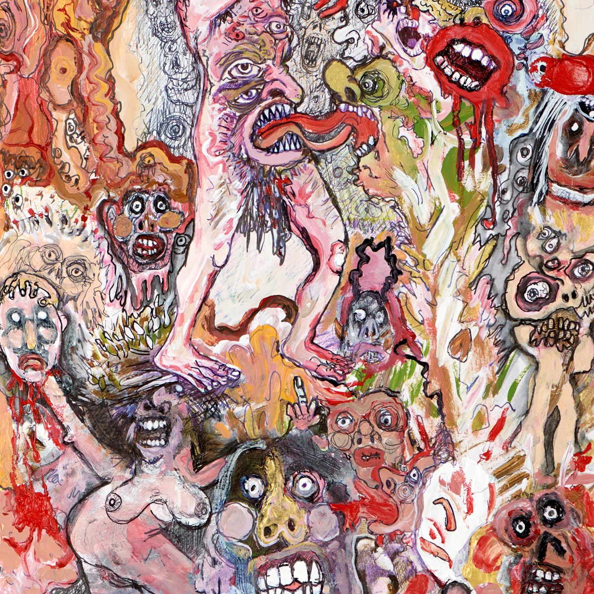 The Bug Club - Very Human Features vinyl album