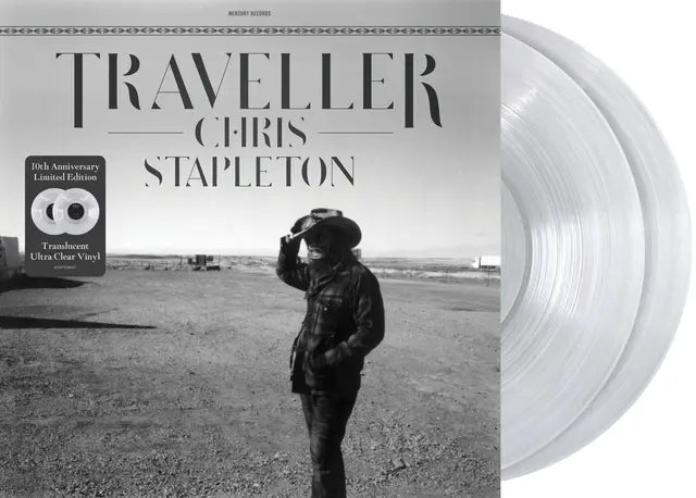 Chris Stapleton - Traveller (10 year anniversary) clear double vinyl LP