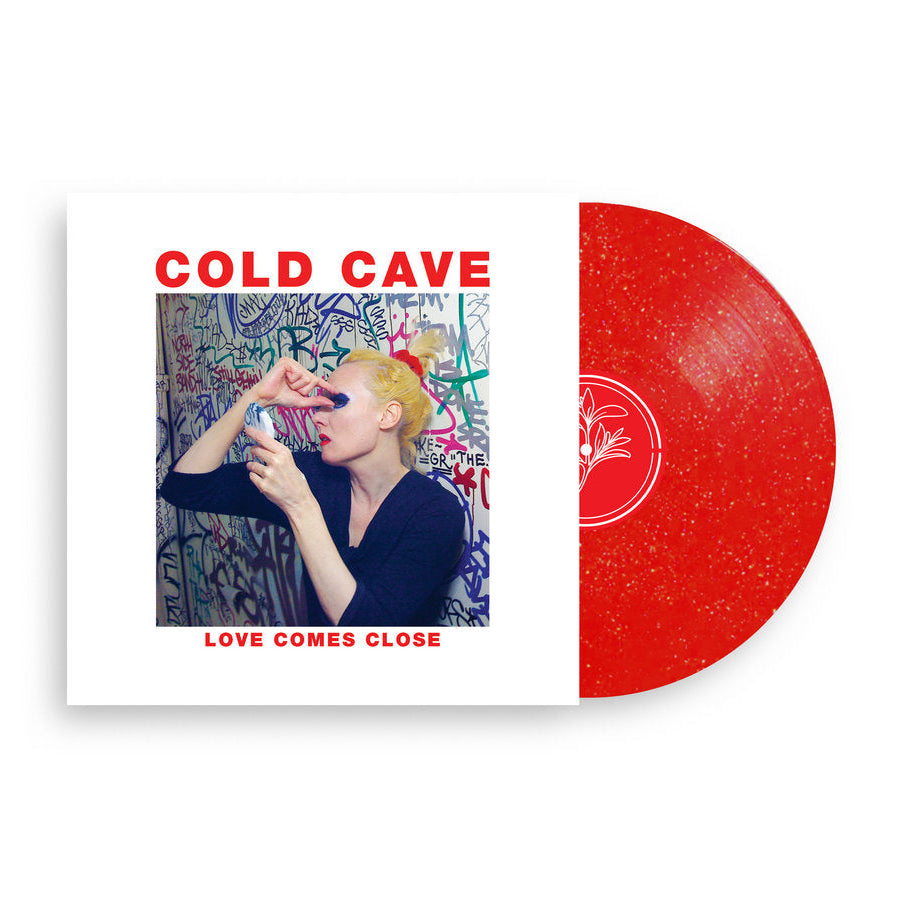 Cold Cave - Love Comes Close vinyl ruby red glitter LP reissue