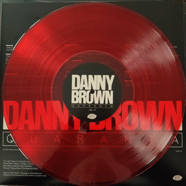 Danny Brown - Quaranta red vinyl