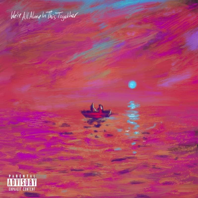 Dave - We're all Alone in This Together red double vinyl LP