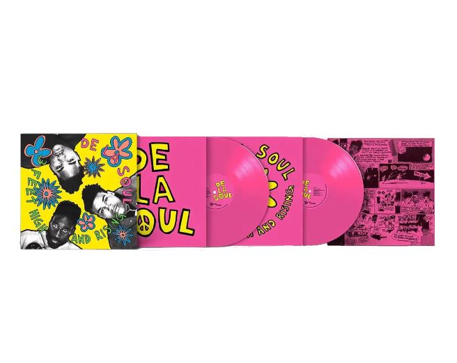 De La Soul - 3 Feet High And Rising magenta vinyl