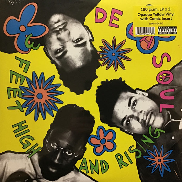 De La Soul - 3 Feet High And Rising yellow vinyl
