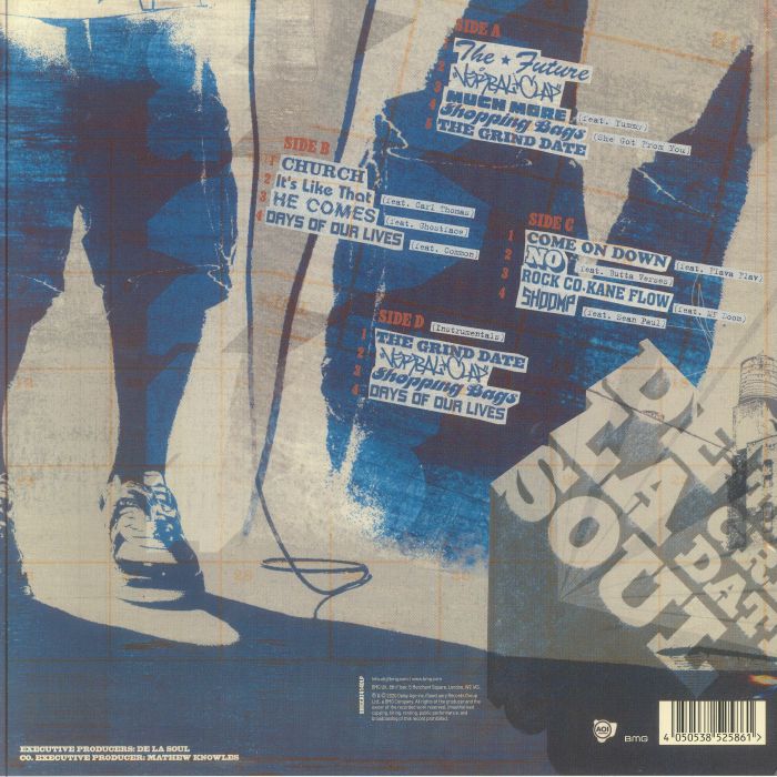 De La Soul The Grind Date album back cover tracklist