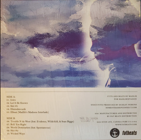 Declaime - Illmindmuzik vinyl tracklist