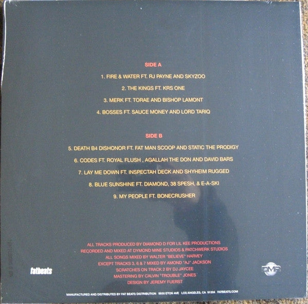 Diamond D - The Diam Piece 3: Initium vinyl album tracklist