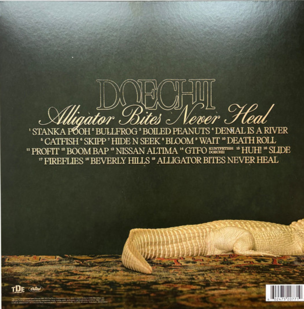Doechii Alligator Bites Never Heal vinyl album tracklist
