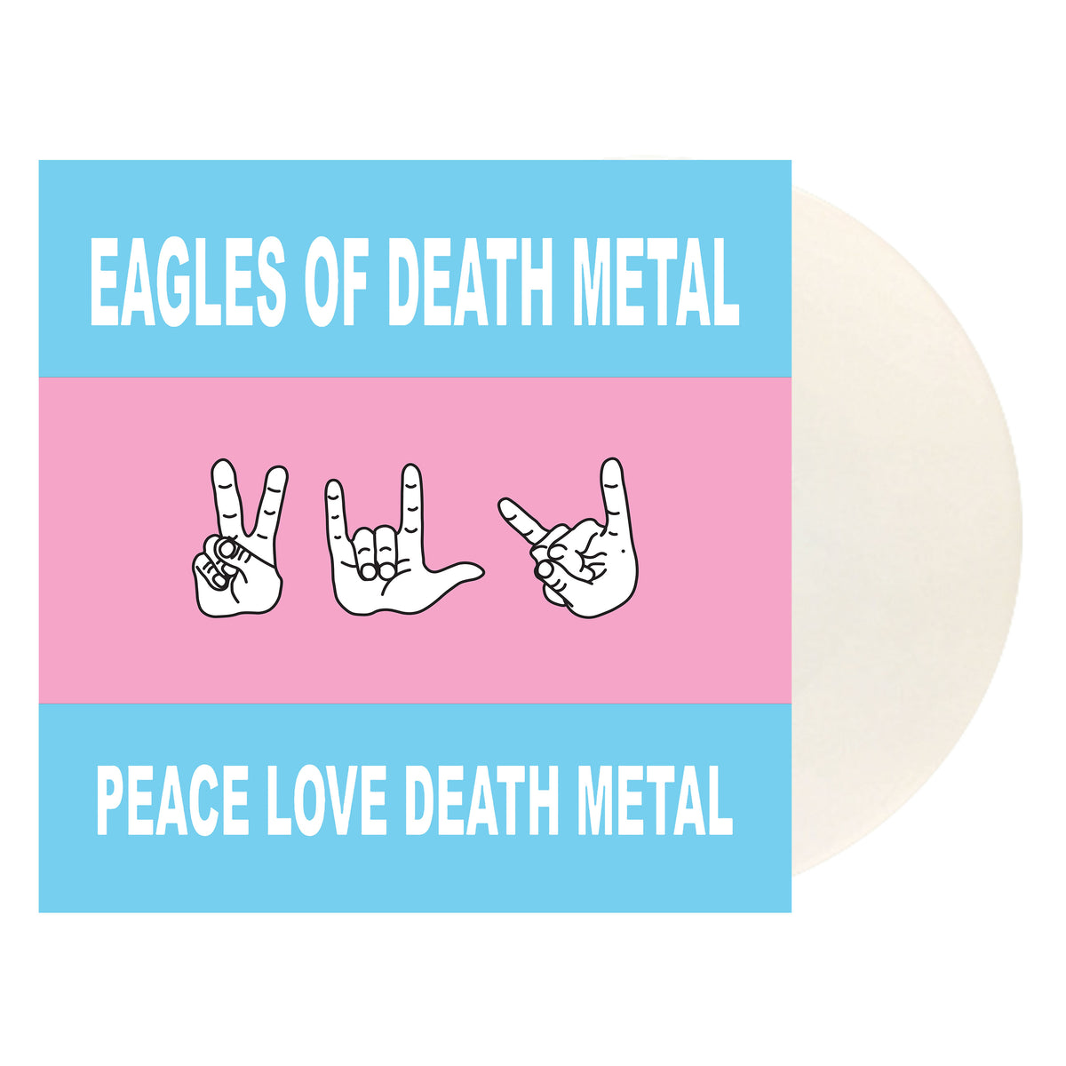 Eagles of Death Metal - Peace Love Death Metal white vinyl LP