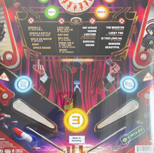 Eminem - Curtain Call 2 vinyl LP tracklist