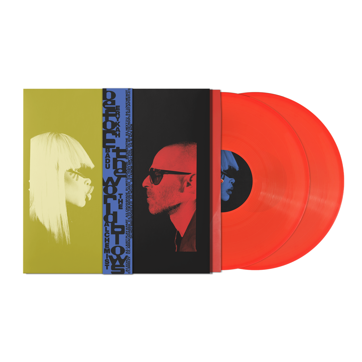 Erykah Badu & The Alchemist - Before the World Blows - Neon orange vinyl 2LP
