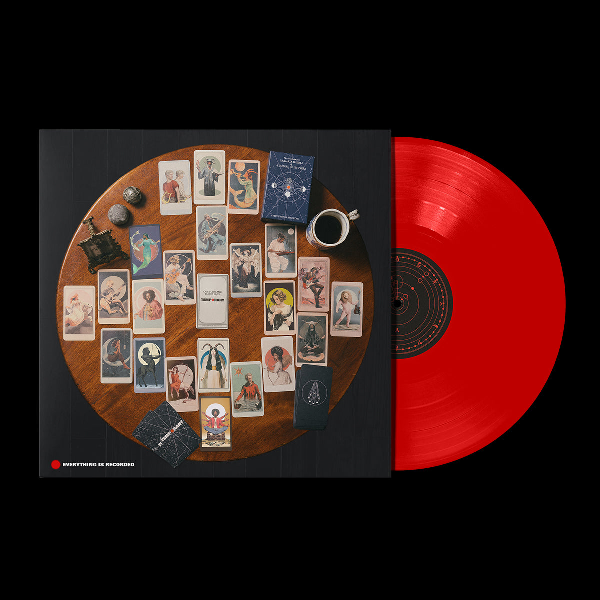 Everything is Recorded - Temporary red vinyl