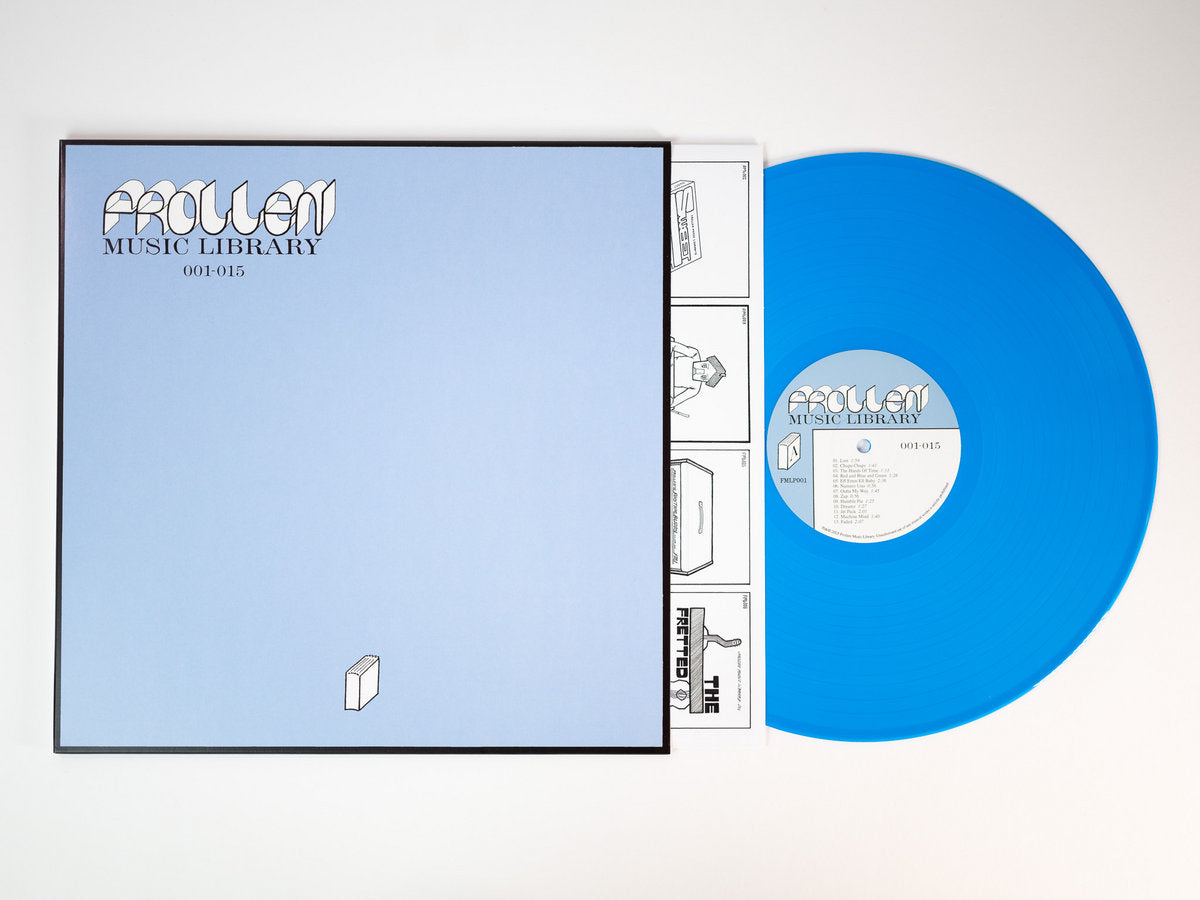 Frollen Music Library 001 to 015 blue vinyl album
