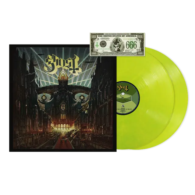 Ghost - Meliora Deluxe surge olive double vinyl LP