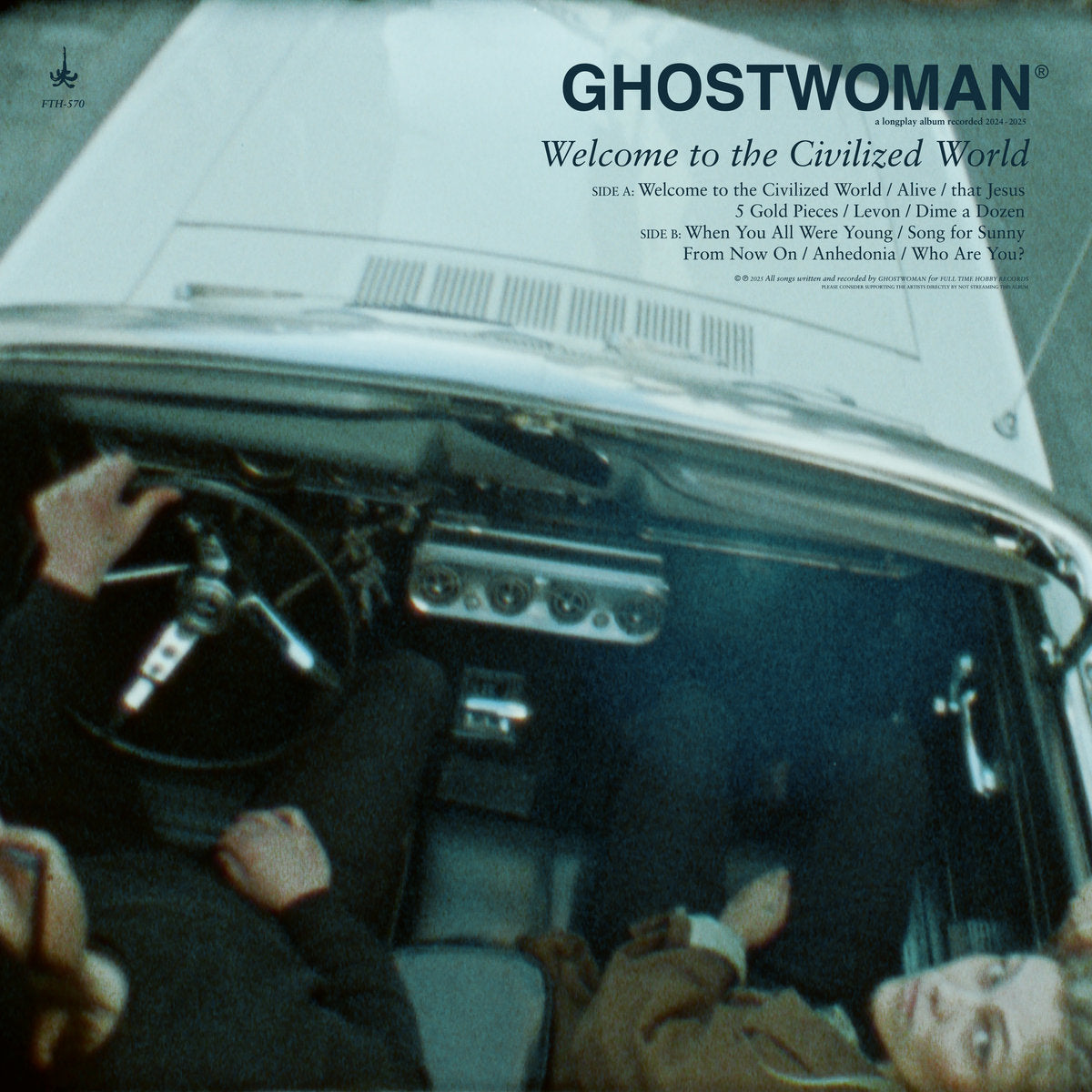 Ghostwoman - Welcome to the Civilized World vinyl LP