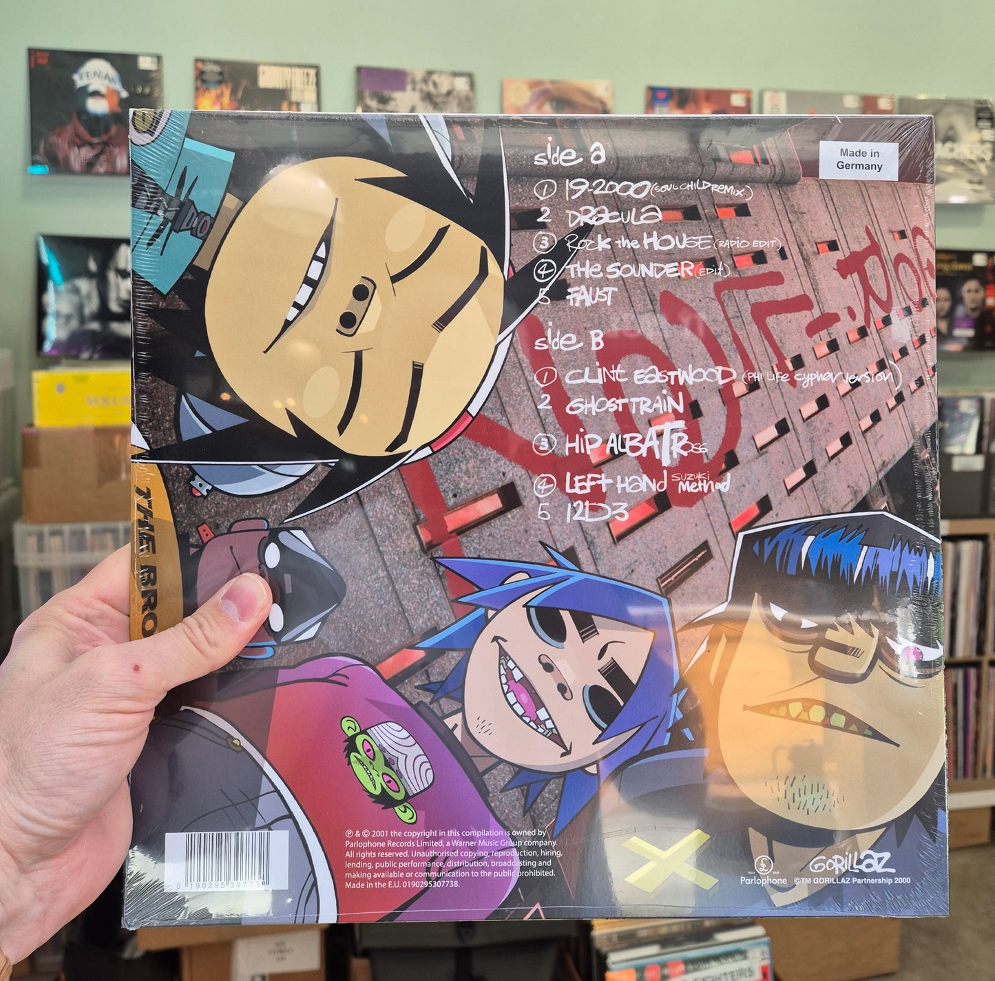 Gorillaz - G Sides vinyl album tracklist