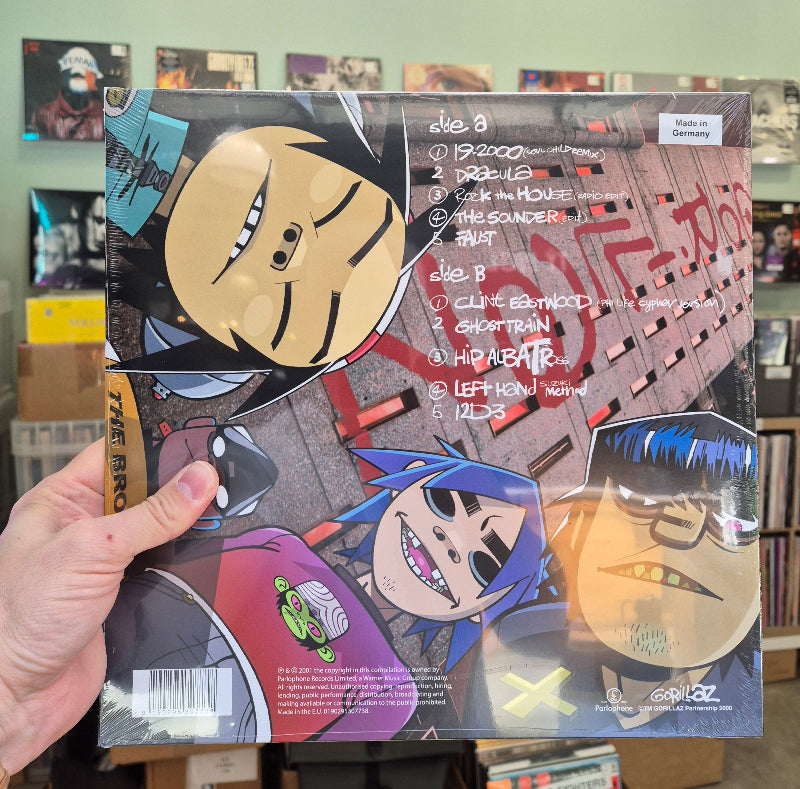 Gorillaz - G Sides vinyl album tracklist