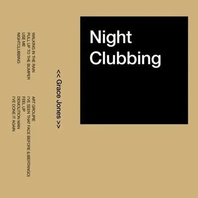 Grace Jones - Nightclubbing gold vinyl LP