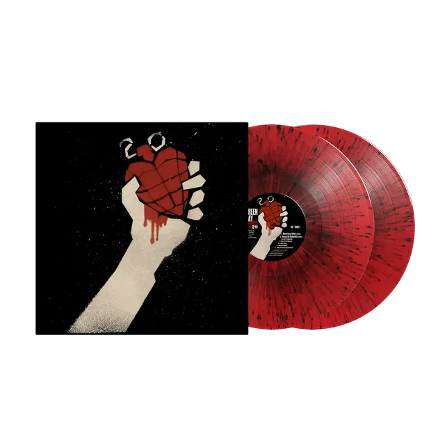 Green Day - American Idiot red and black double vinyl LP