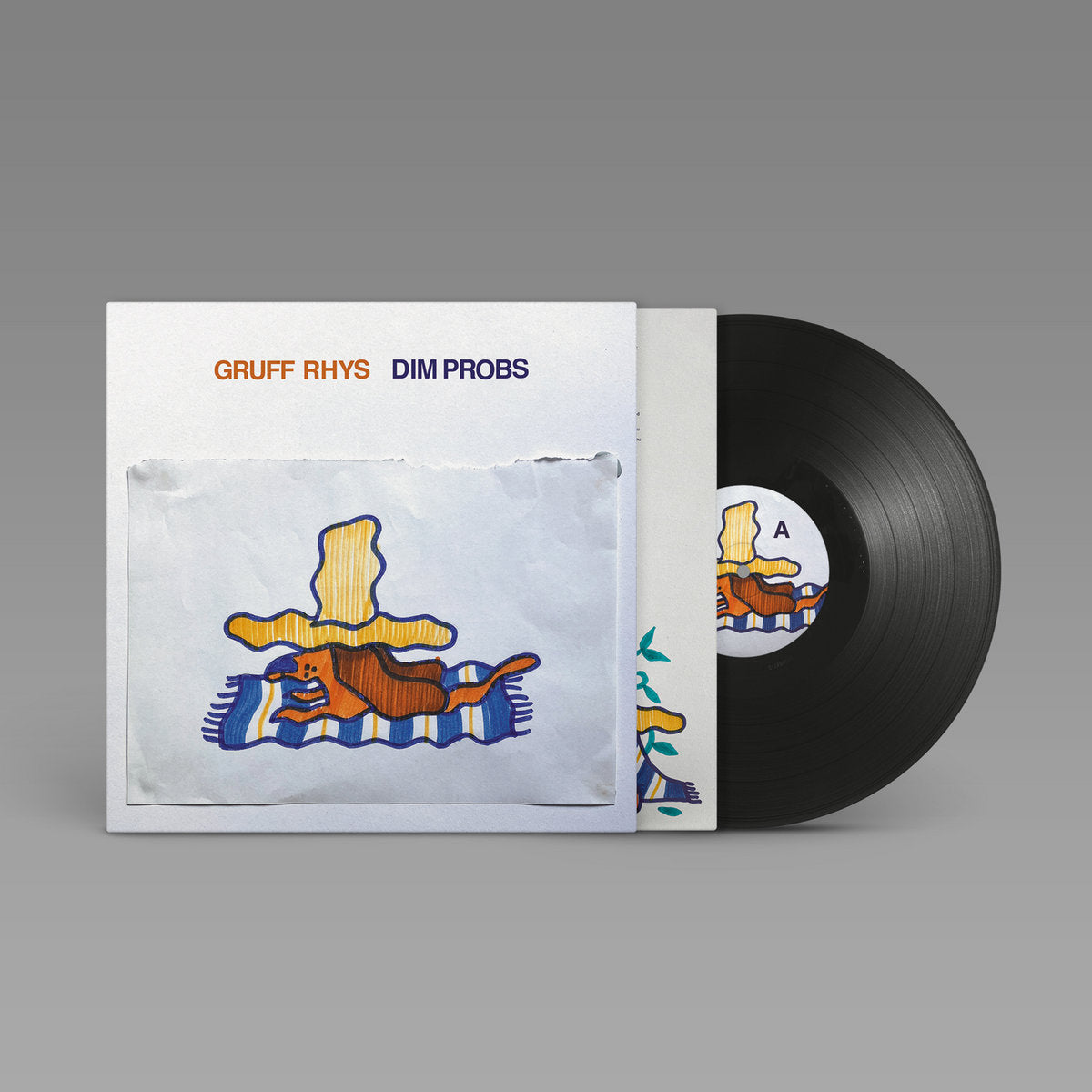 Gruff Rhys - Dim Probs black vinyl LP