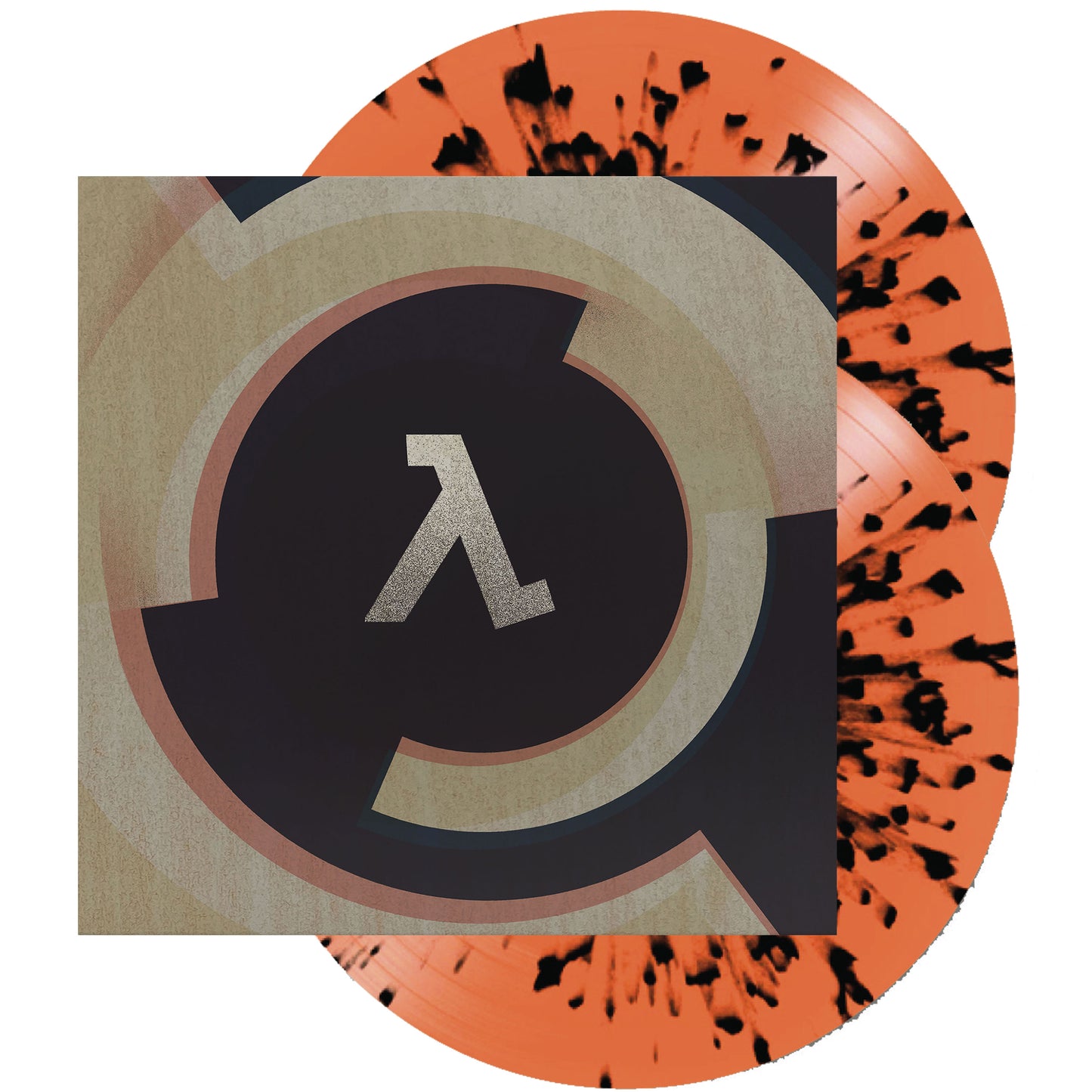 Half-Life: Alyx (Official Game Soundtrack) orange with black splatter double vinyl LP