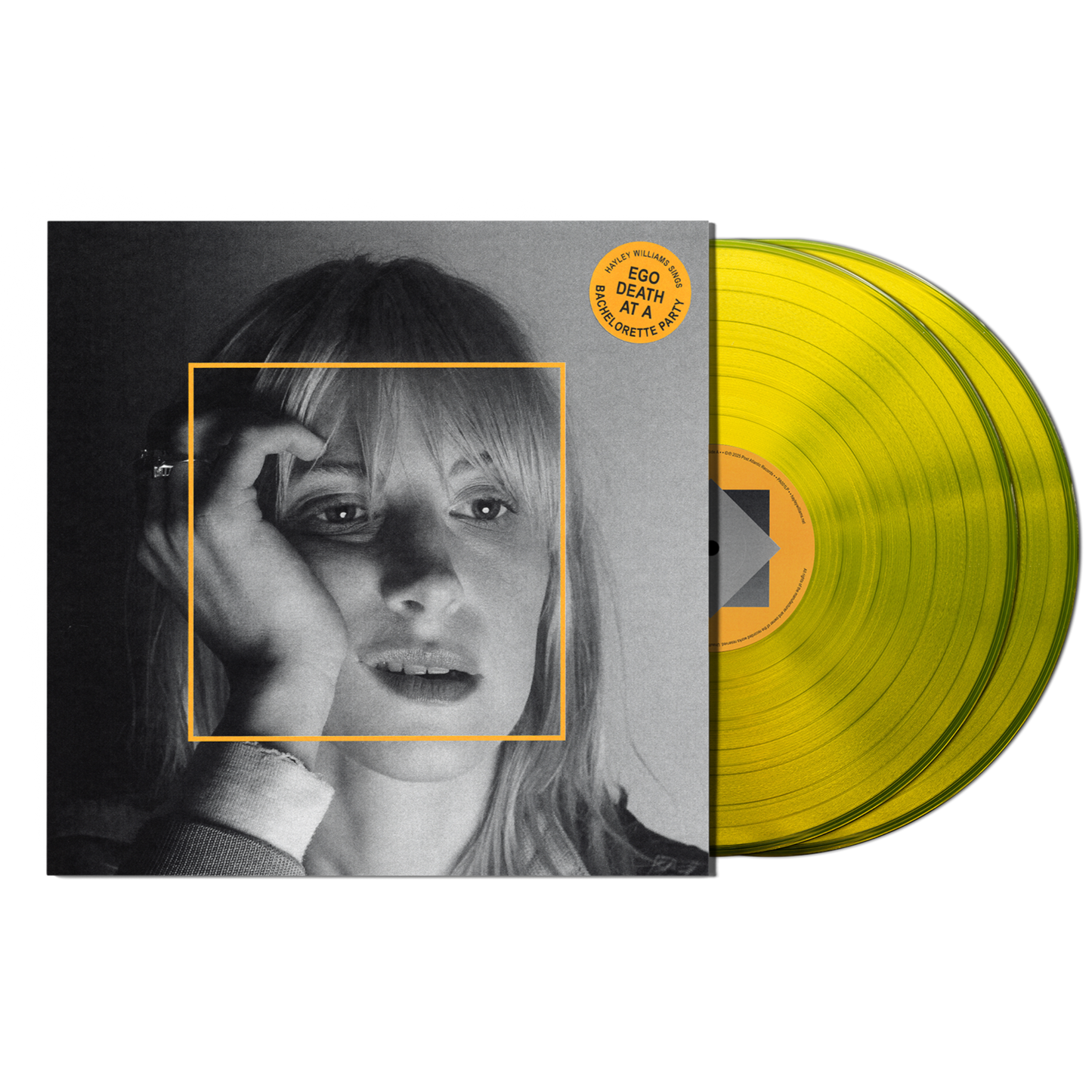 Hayley Williams - Ego Death At A Bachelorette Party highlighter yellow double vinyl LP