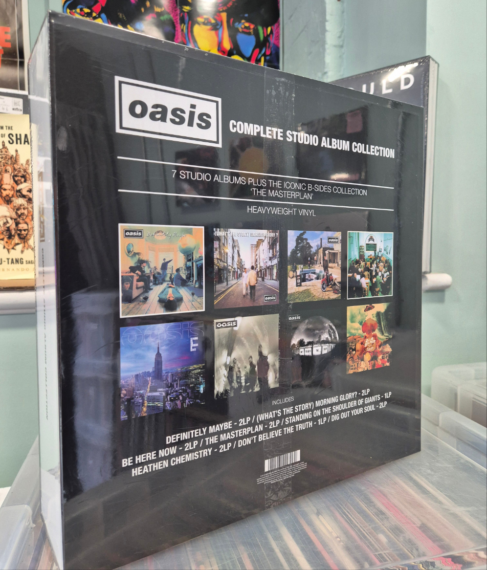 Oasis complete studio collection lp boxset contents