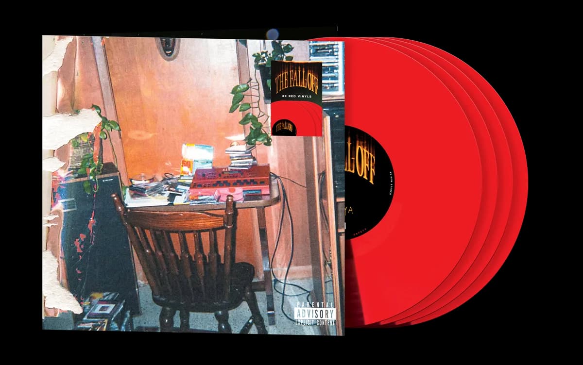 J Cole - The Fall Off red vinyl 4LP