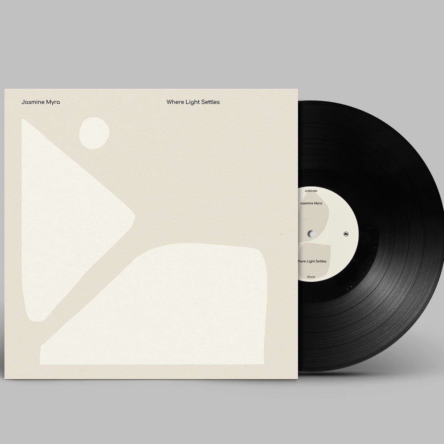 Jasmine Myra - Where Light Settles black vinyl LP