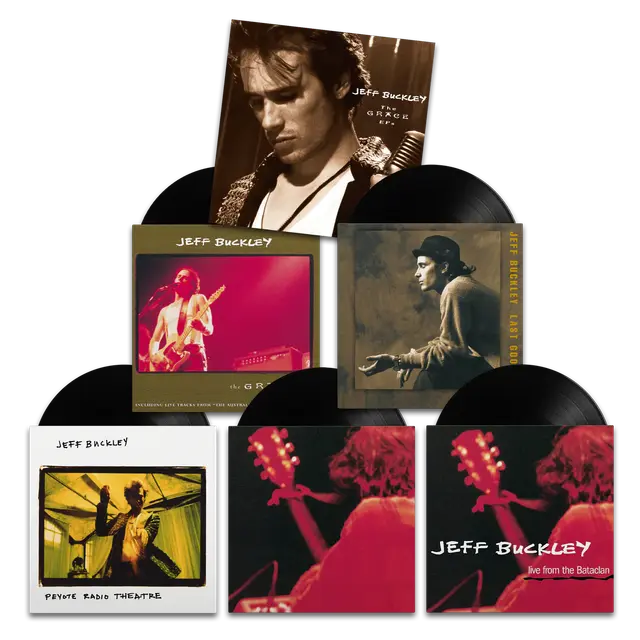Jeff Buckley - Grace EPs black vinyl 12 inches