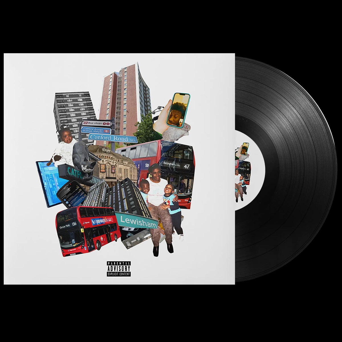 Jim Legxacy homeless n*gga pop music vinyl LP