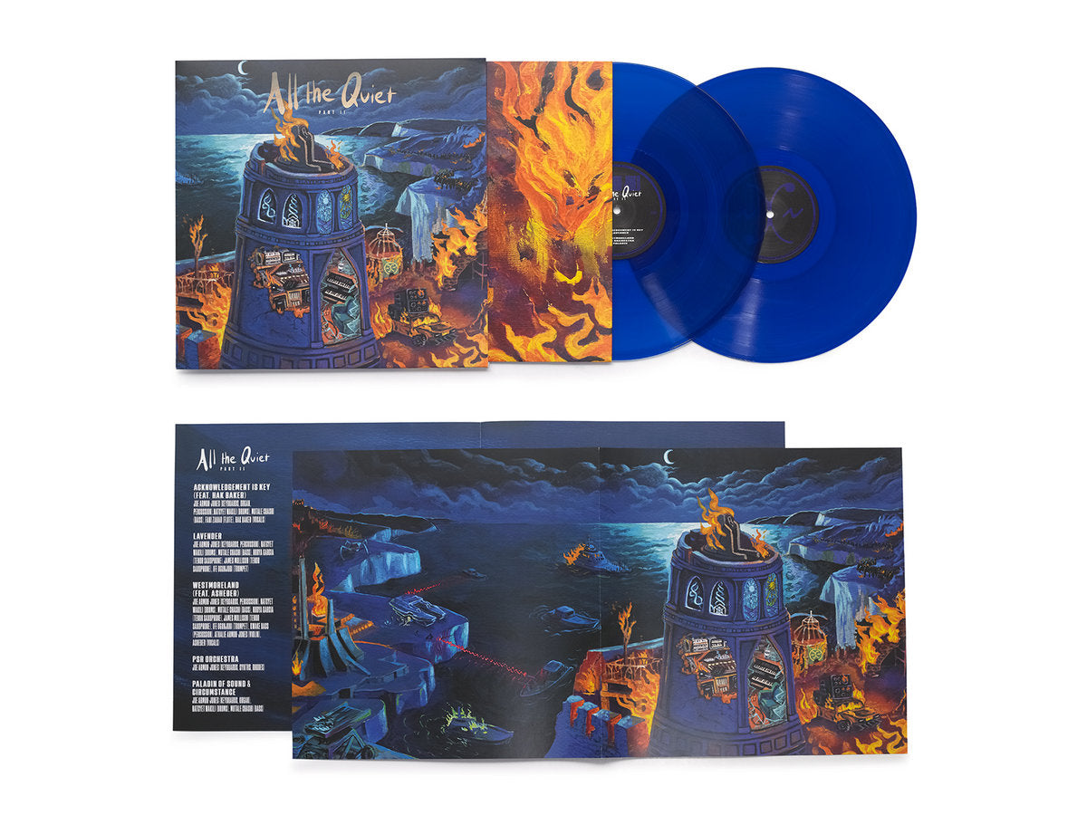 Joe Armon-Jones - All the Quiet Part 2 blue vinyl gatefold LP