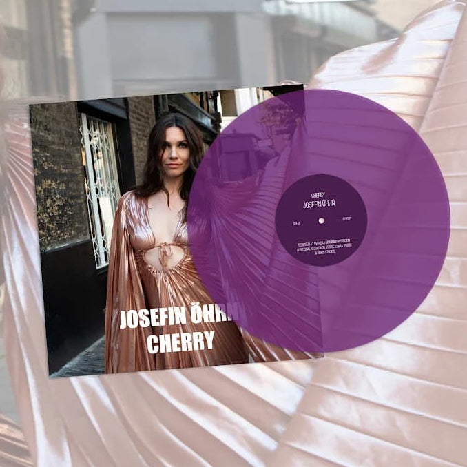 Josefin Ohrn Cherry signed purple vinyl