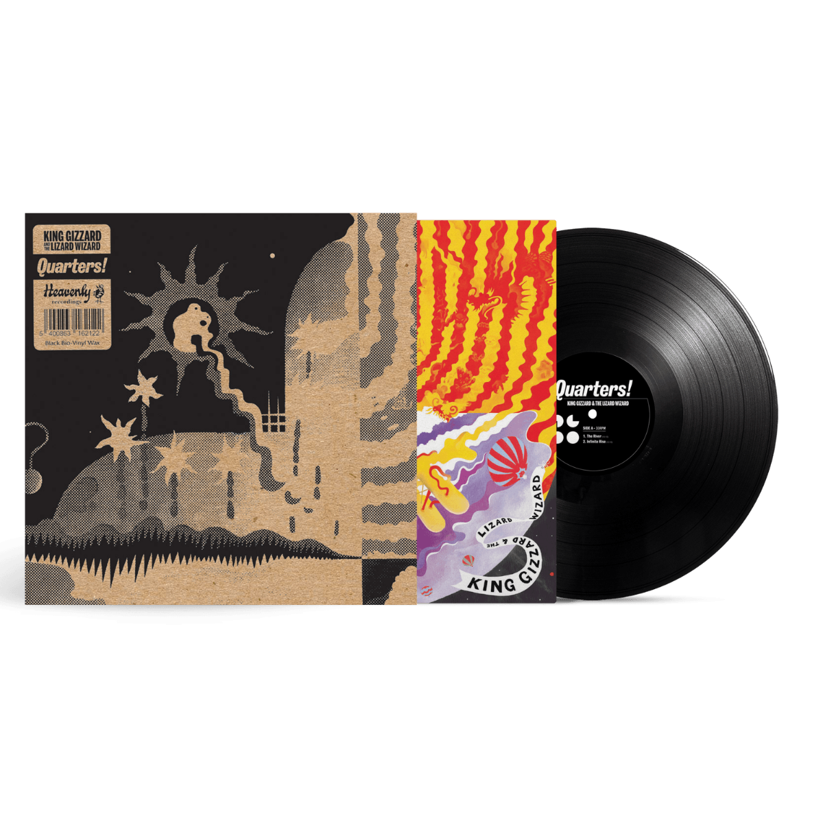 King Gizzard and The Lizard Wizard Quarters black Vinyl LP