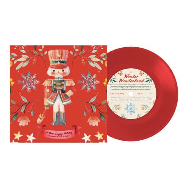Laufey - A Very Laufey Holiday: The Winter Wonderland Edition red vinyl 7 inch