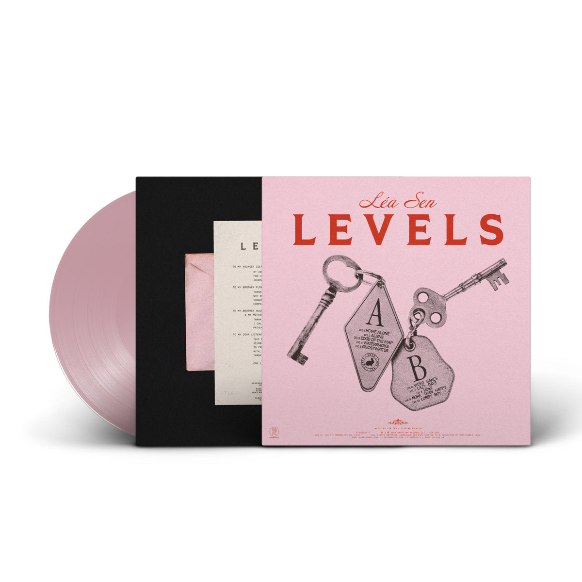 Lea Sen - Levels faded rose vinyl