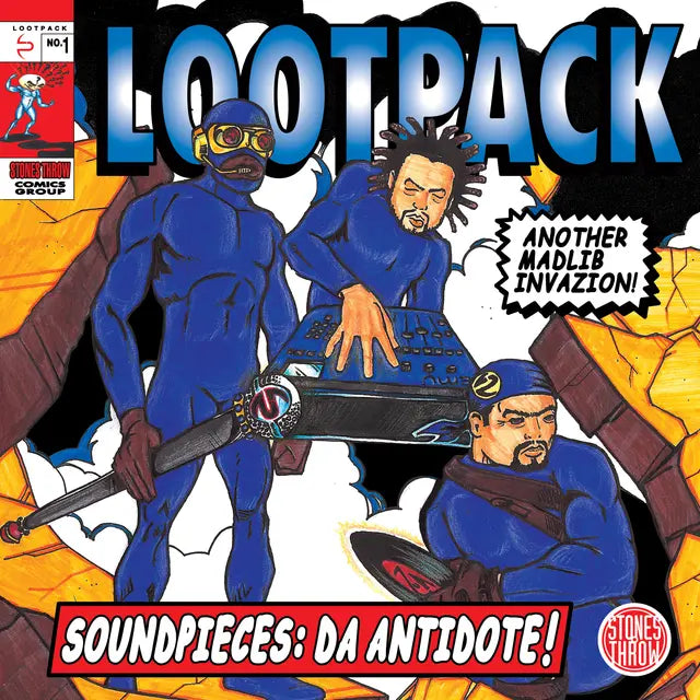 Lootpack - Soundpieces: Da Antidote! double vinyl LP