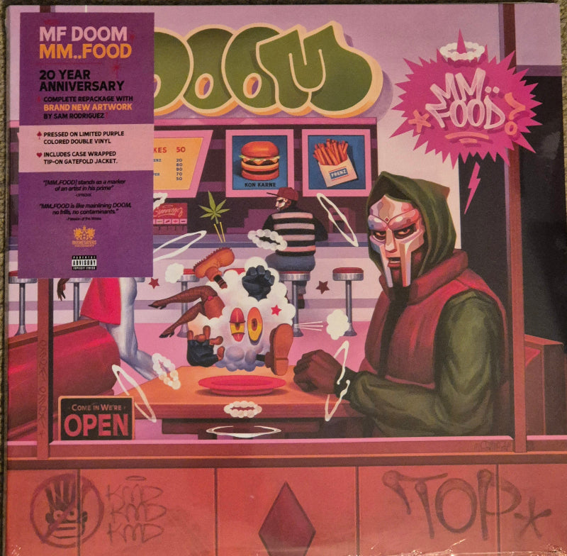 MF Doom mm food purple 2x vinyl LP