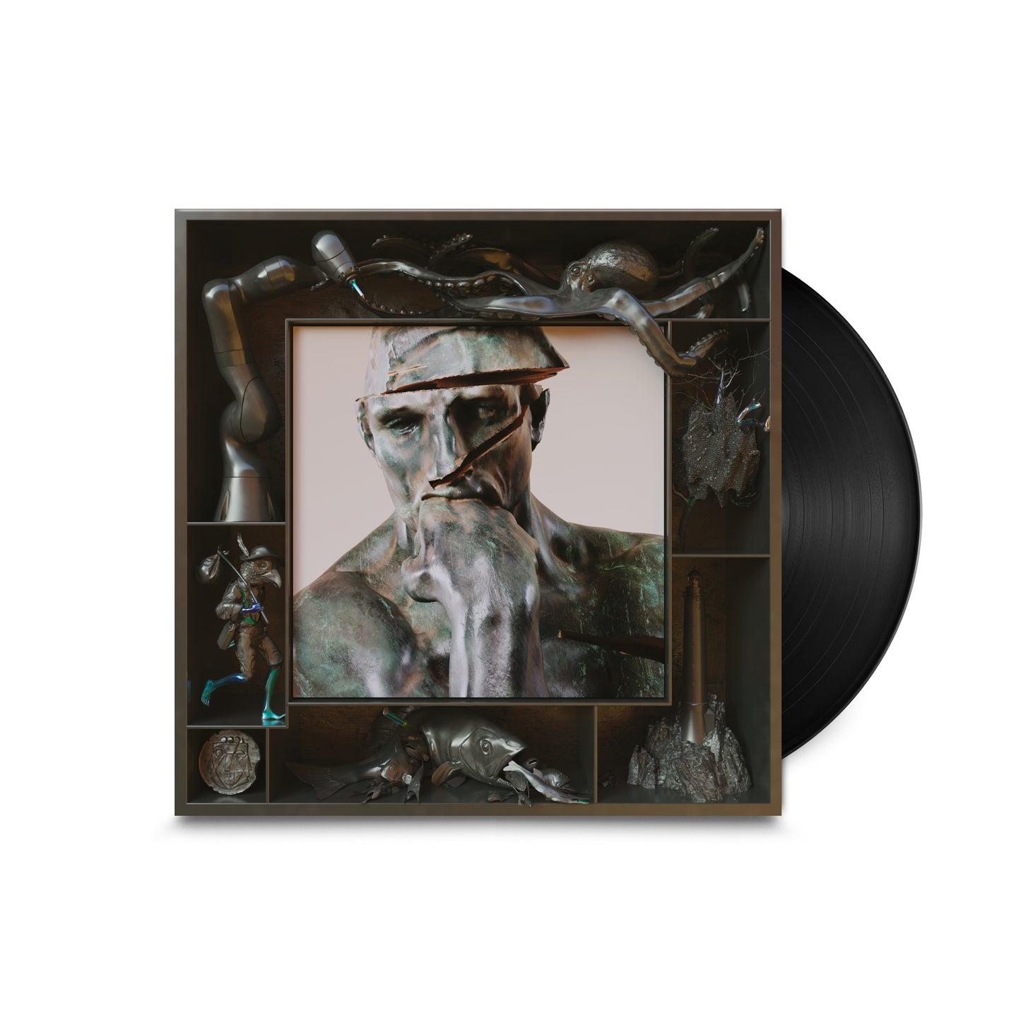 Mark Pritchard and Thom Yorke Tall Tales standard vinyl album cover