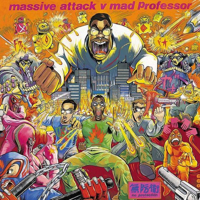 Massive Attack vs Mad Professor - No Protection vinyl LP