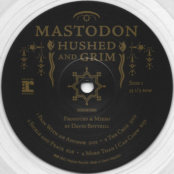 Mastodon - Hushed and Grim clear double vinyl LP